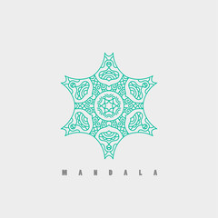Logo design, Mandala style.