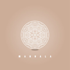 Logo design, Mandala style.