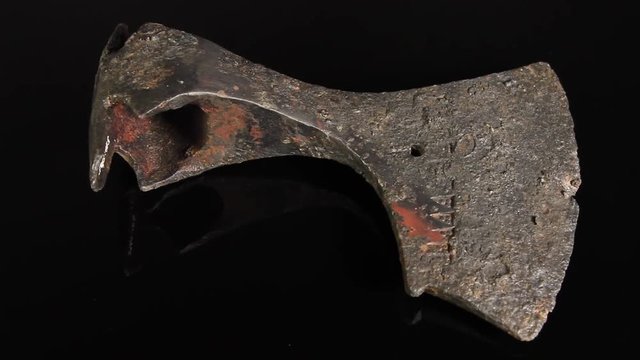 Original ancient Viking axe