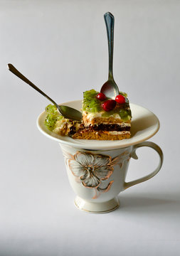 Sweet breakfast pie coffee cake