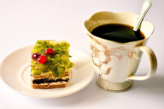Sweet breakfast pie coffee cake