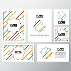 fresh fashion background flyer style background Design Template