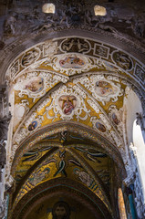 Obraz premium 13th century Cefalu Cathedral in Cefalu, Sicily