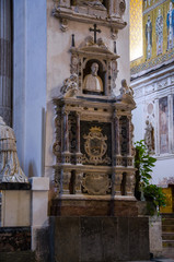 13th century Cefalu Cathedral in Cefalu, Sicily