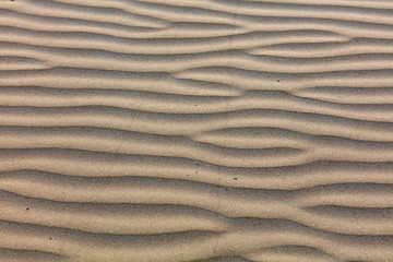 Sand formations looking like dunes