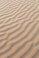 Sand formations looking like dunes