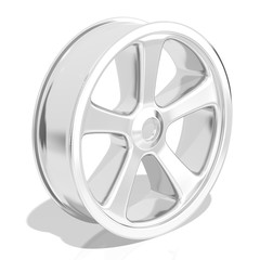 Obraz premium 3D wheel rim