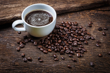 black coffee