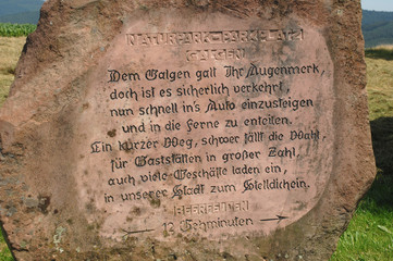 Urlaubsgebiet Odenwald Beerfelder Galgen