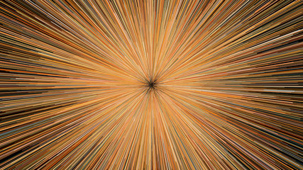 Abstract explosion burst of fireworks light