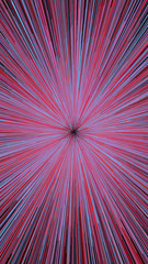 Abstract explosion burst of fireworks light