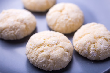 Fototapeta na wymiar almond biscuits