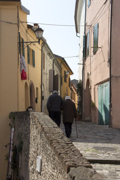 Santarcangelo di Romagna, Rimini, Italia