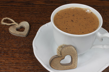 Cup of hot chocolate