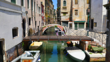 Fototapeta na wymiar Venedig, Brücke in Venedig!