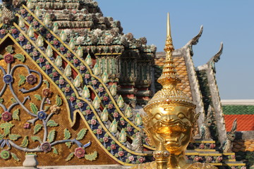 Naklejka premium Thailand Religious Buddhist Architecture Southeast Asia