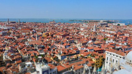 Fototapeta na wymiar Venedig von Oben! Europa, Italien!