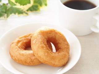 ドーナツとコーヒー