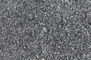 close-up on asphalt textured background