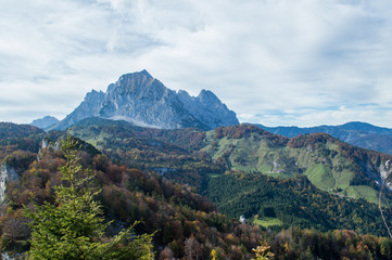Fototapeta premium Wilder Kaiser Niederkaiser