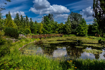 Fototapeta na wymiar Arboretum w Bolestraszycach