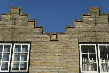 Obraz premium Stepped gable