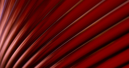 Metallic Reflection. Silver 3D Abstract red and blue metal background