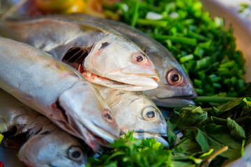 Mackerel with Spicy Soup (Thai Food)