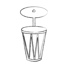 Fototapeta na wymiar bongo musical instrument icon vector illustration design