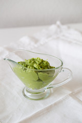 Latin American sauce guacamole