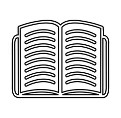 text book isolated icon vector illustration design
