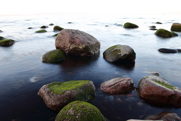 Meer/Felsstrand Ostsee