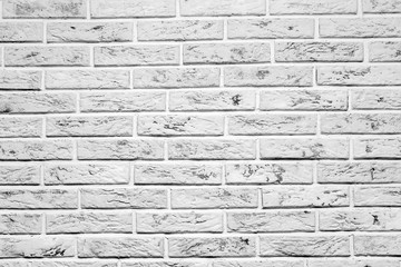 Brick wall. Texture. Lighting in the center.