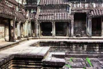 Fototapeta na wymiar ruins Angkor Wat, Siem Reap, Cambodia