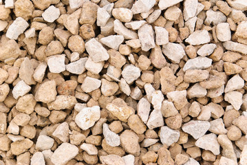 Secondary crushed stone. Background, texture