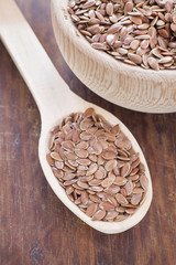 Flax seeds (Linum usitatissimum)