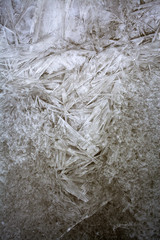 Surreal Abstract Crystal Ice Pattern 