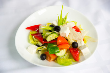 Meal on the plate