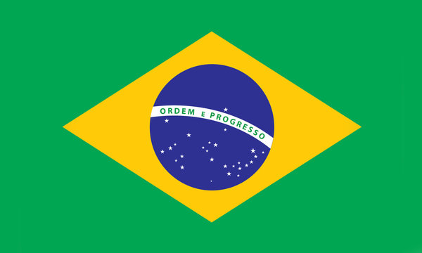 vecto of brazil flag