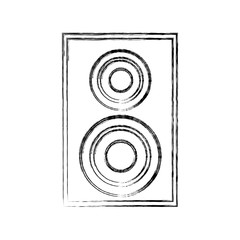 home theater speaker icon vector illustration design