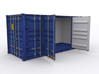 Open Side Container