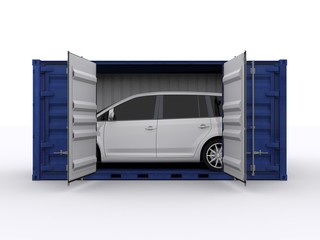 Open Side Container
