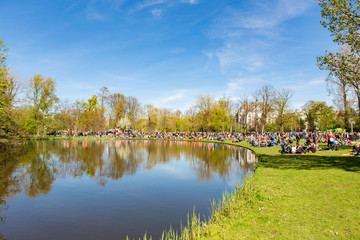 Kingsday in the Vondelpark