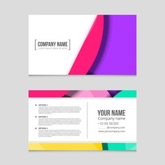 Fototapeta premium Abstract vector layout background set. For art template design, list, front page, mockup brochure theme style, banner, idea, cover, booklet, print, flyer, book, blank, card, ad, sign, sheet,, a4