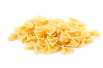 Pasta isolated on a white background