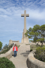 Kreuz am Santuari de Sant Salvador, Mallorca