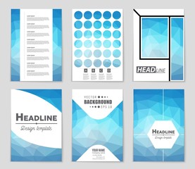 Abstract vector layout background set. For art template design, list, page, mockup brochure theme style, banner, idea, cover, booklet, print, flyer, book, blank, card, ad, sign, sheet,, a4.