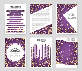 Abstract vector layout background set. For art template design, list, front page, mockup brochure theme style, banner, idea, cover, booklet, print, flyer, book, blank, card, ad, sign, sheet,, a4