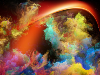 Obraz na płótnie Canvas Illusions of Space Nebula