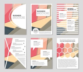 Abstract vector layout background set. For art template design, list, front page, mockup brochure theme style, banner, idea, cover, booklet, print, flyer, book, blank, card, ad, sign, sheet,, a4